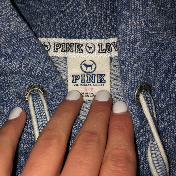 blue zip up - Picture 2 of 4